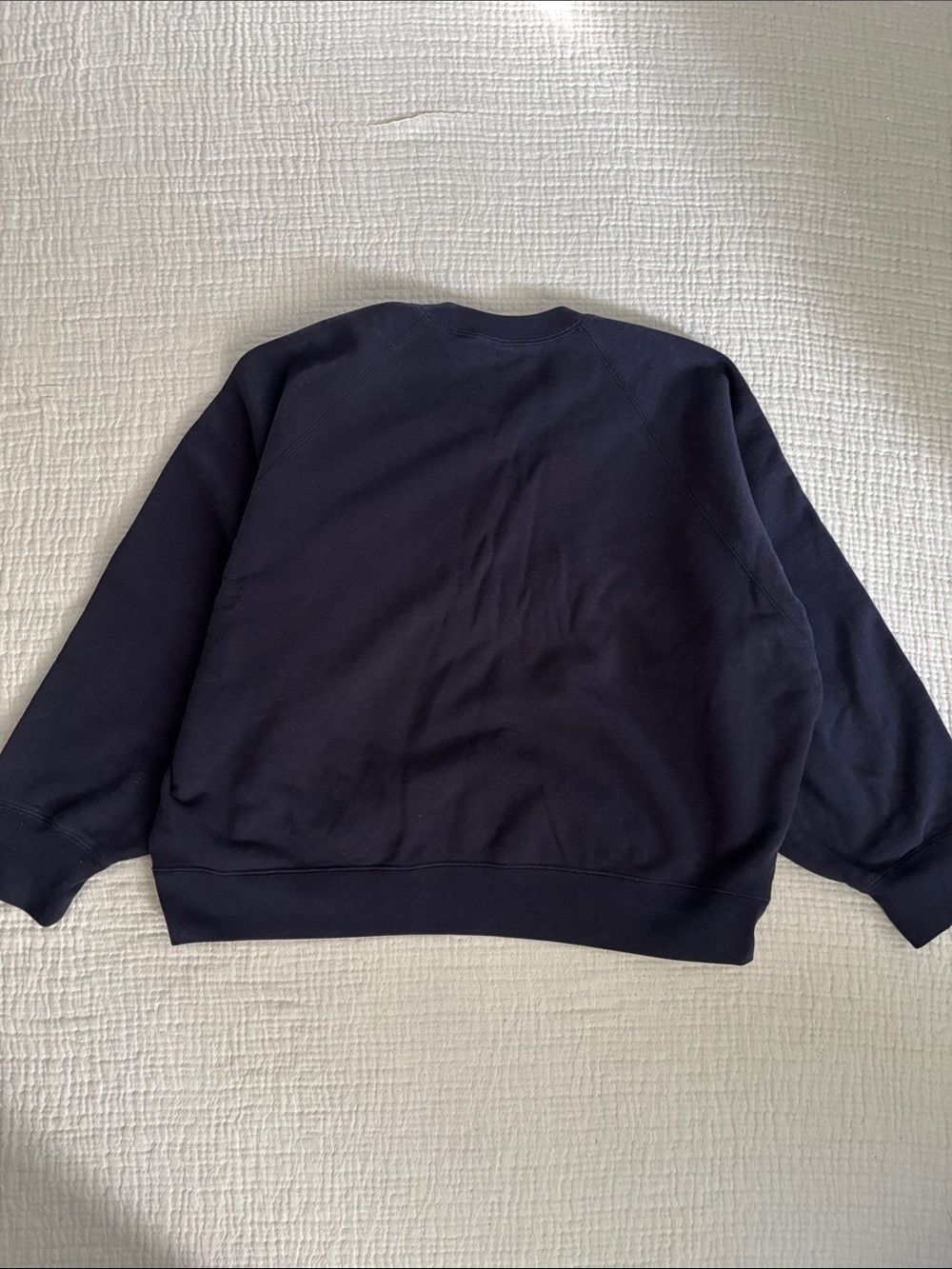 uniqlo navy blue crewneck sweater size XL - Picture 3 of 5
